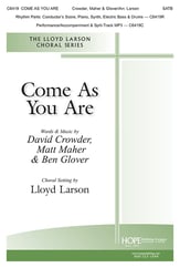 Come as You Are SATB choral sheet music cover